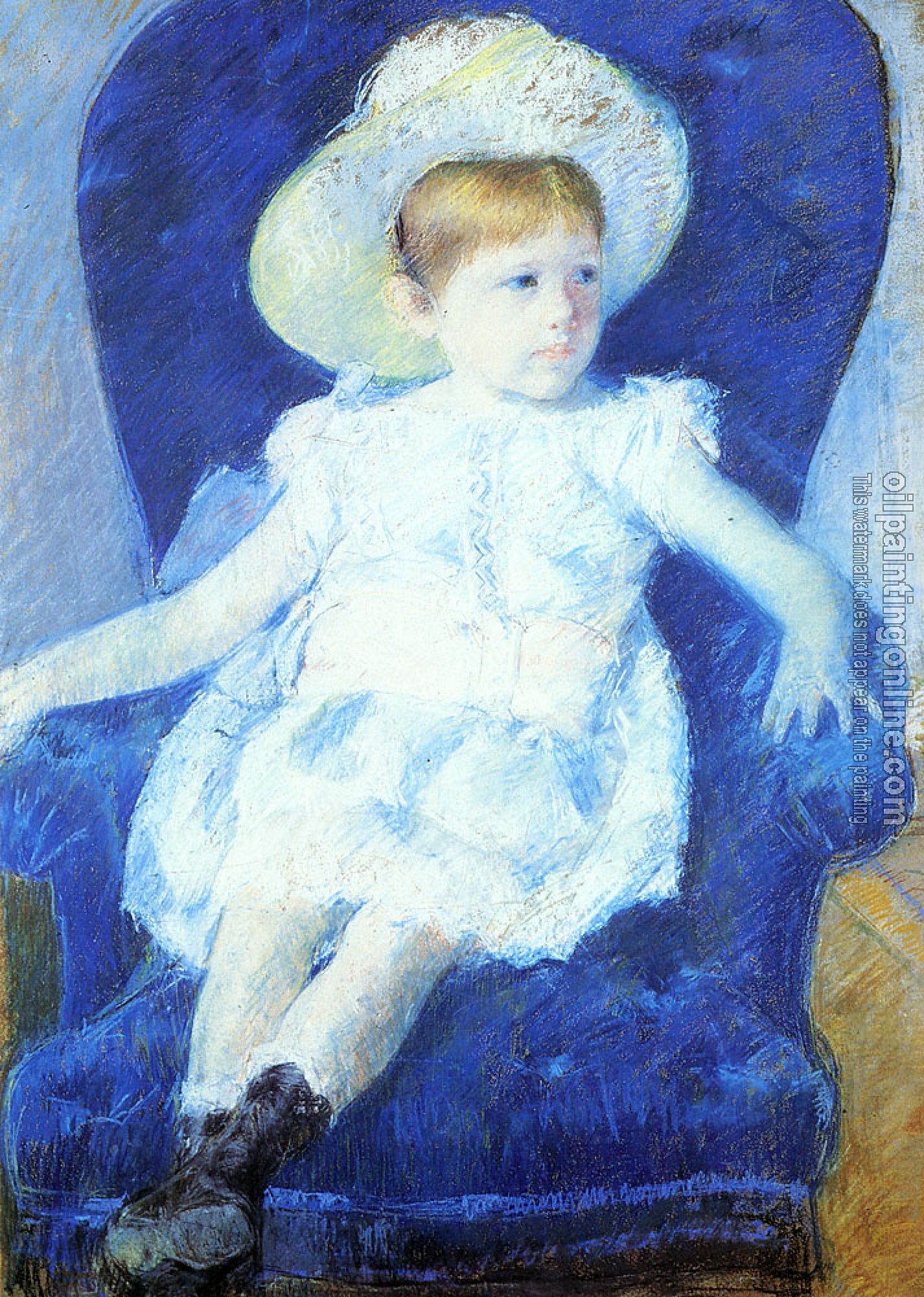 Cassatt, Mary - Elsie in a Blue Chair